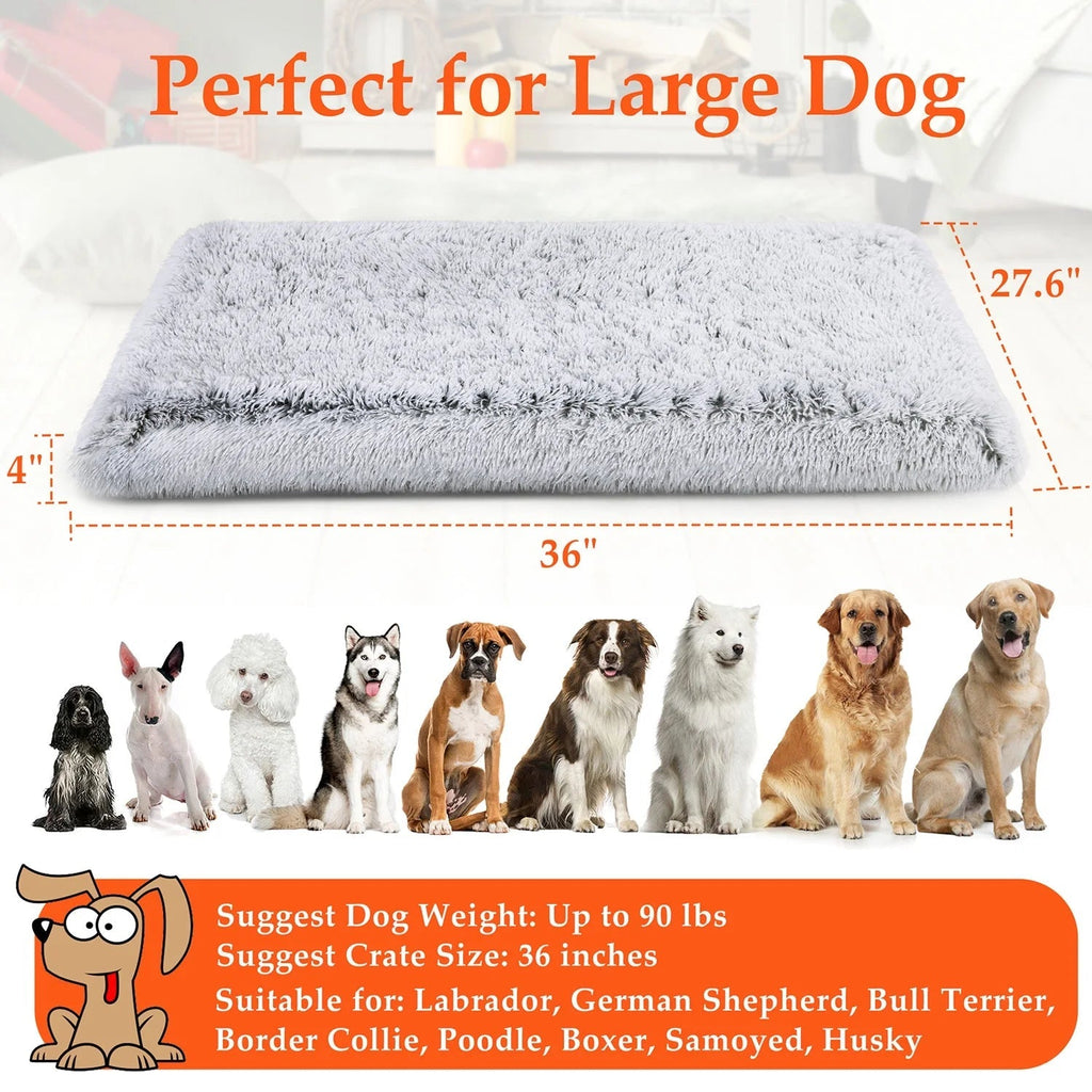 Dog gray Bed for Large furry friend
