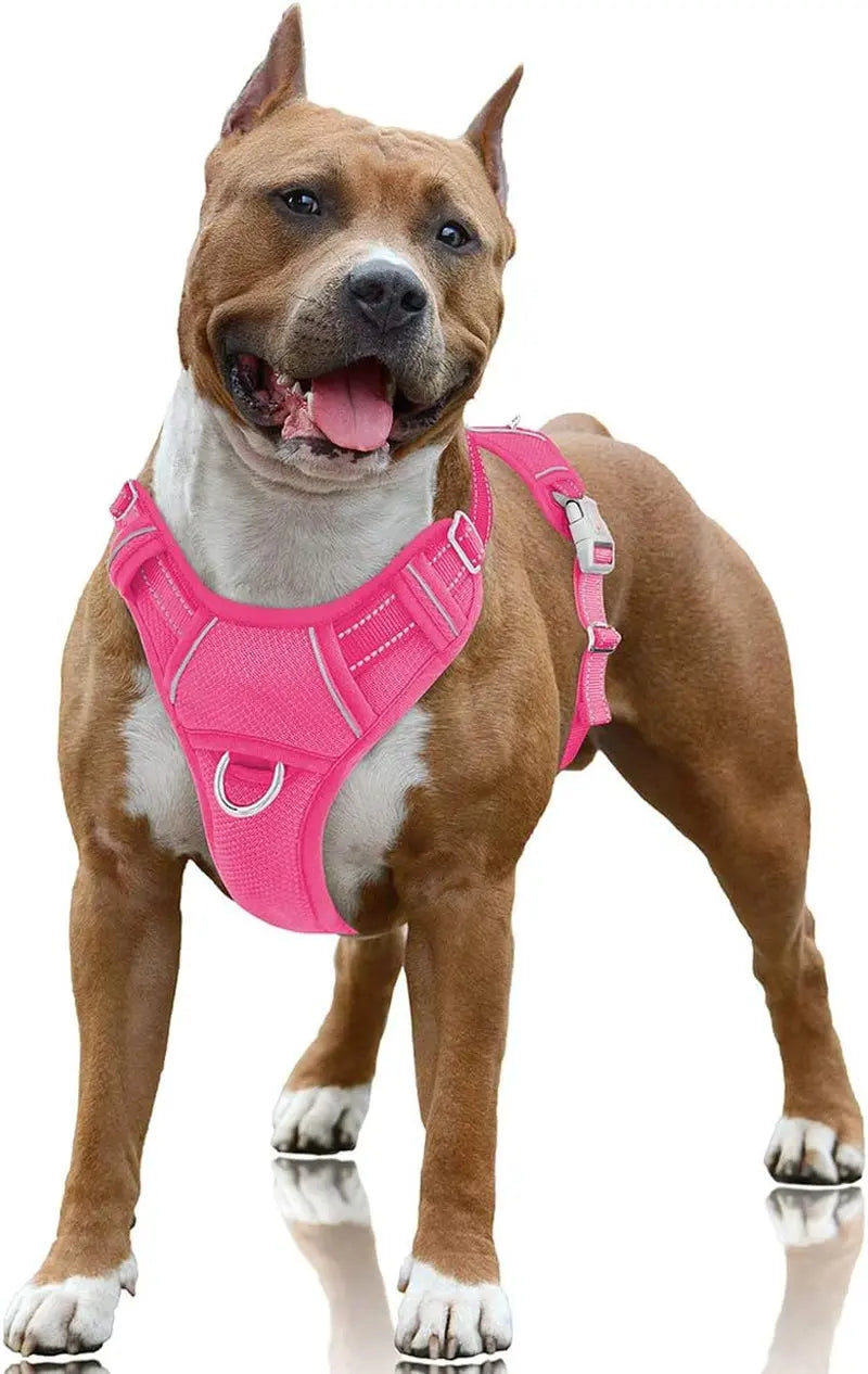 Reflective No-Pull Dog Harness, Adjustable Comfort for Training & Walking