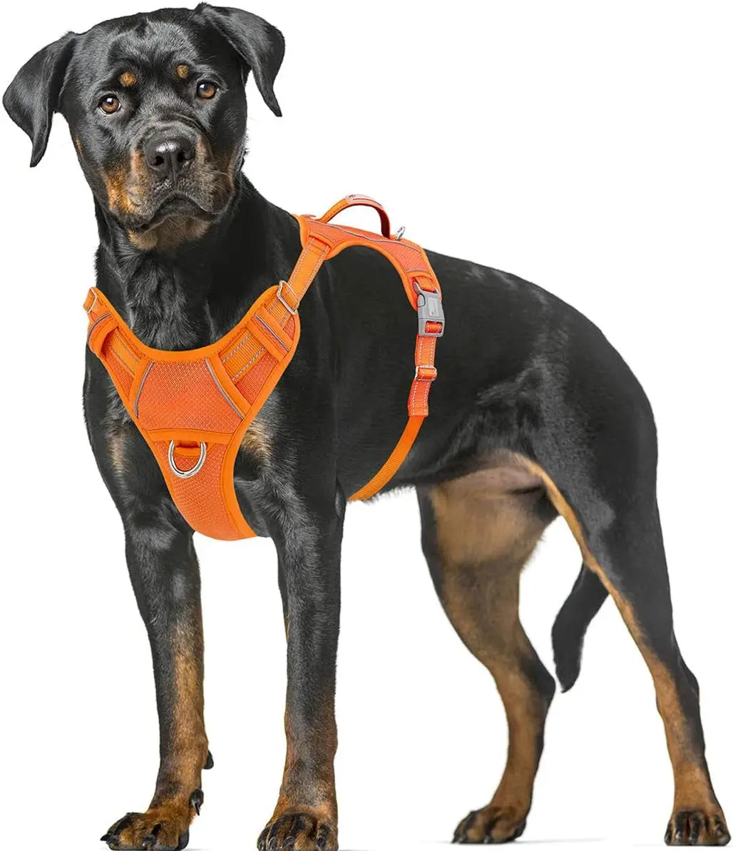 Reflective No-Pull Dog Harness, Adjustable Comfort for Training & Walking