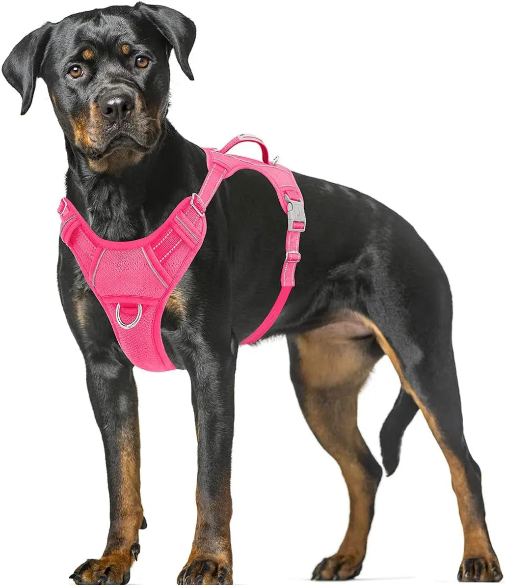 Reflective No-Pull Dog Harness, Adjustable Comfort for Training & Walking