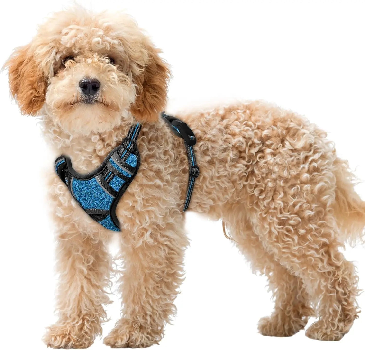 Reflective No-Pull Dog Harness, Adjustable Comfort for Training & Walking