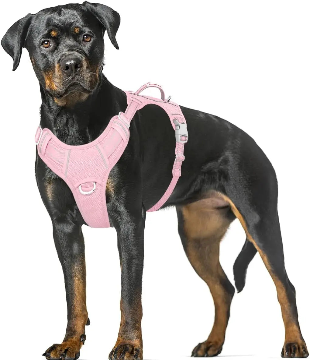 Reflective No-Pull Dog Harness, Adjustable Comfort for Training & Walking