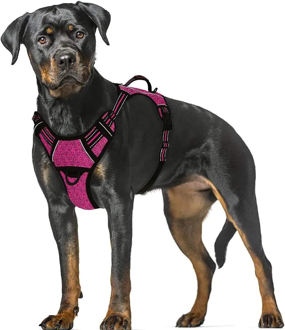 Reflective No-Pull Dog Harness, Adjustable Comfort for Training & Walking