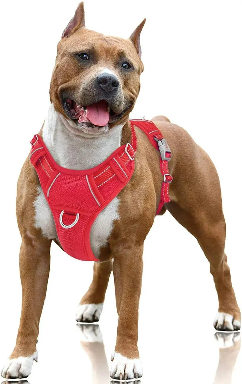 Reflective No-Pull Dog Harness, Adjustable Comfort for Training & Walking