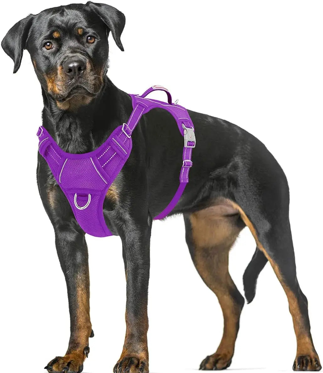 Reflective No-Pull Dog Harness, Adjustable Comfort for Training & Walking