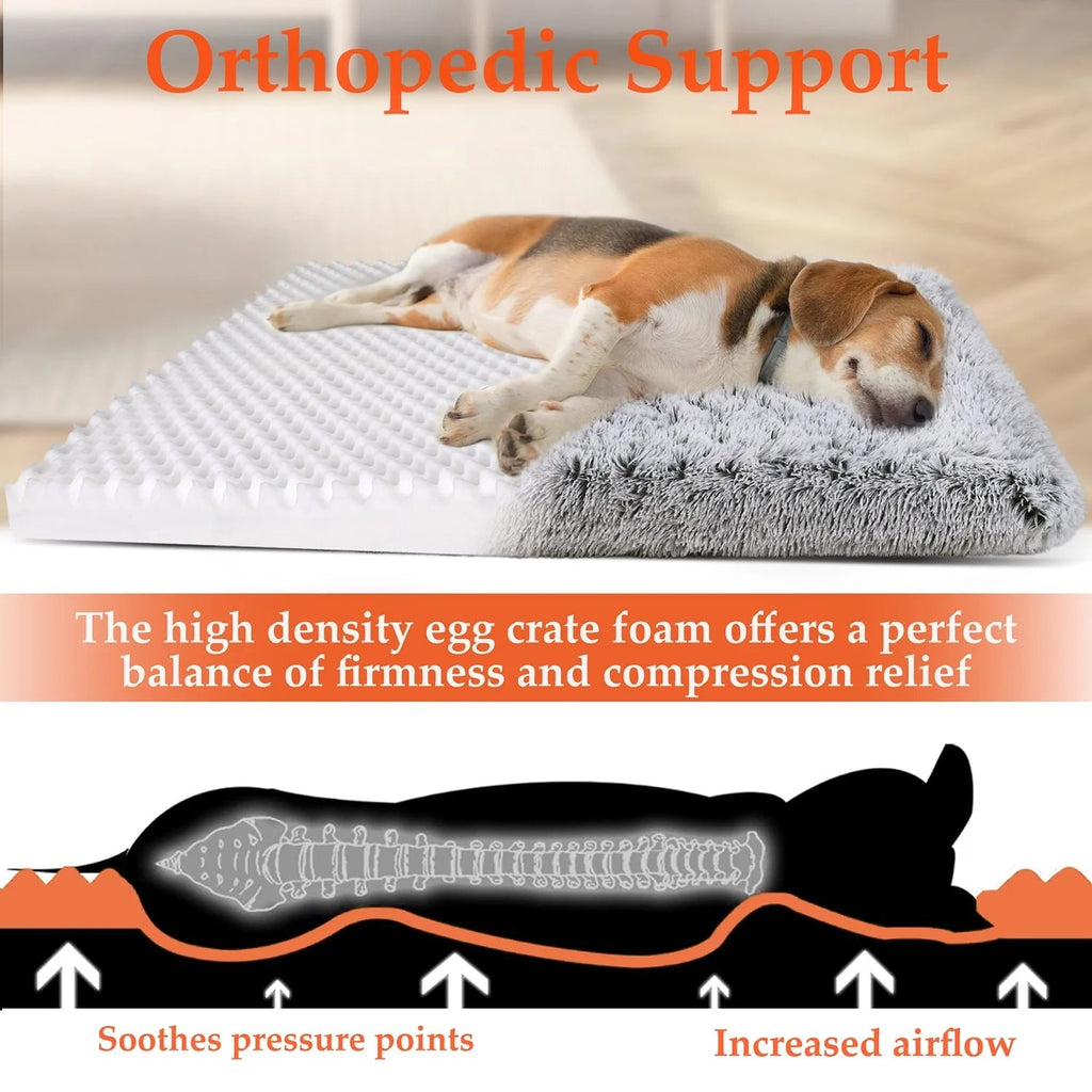 Dog gray Bed for Large furry friend